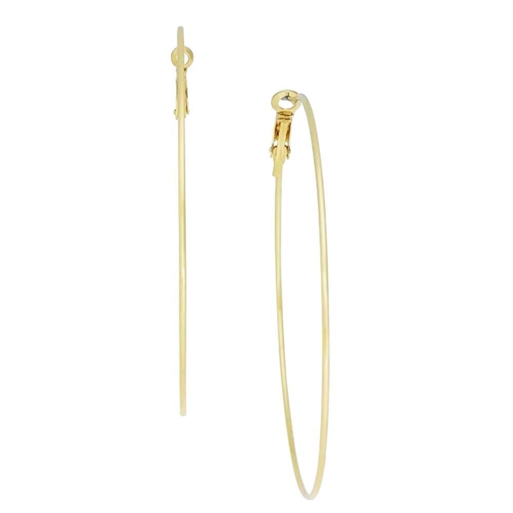 INC International Concepts
Extra Large 2-3/4" Gold-Tone Skinny Hoop Earrings